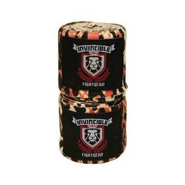 Amber Sporting Goods - Amber Fight Gear Elastic Thick Printed 180-Inch Handwraps, Print 2, Boxing MMA, Set of 10 Pairs - Print2