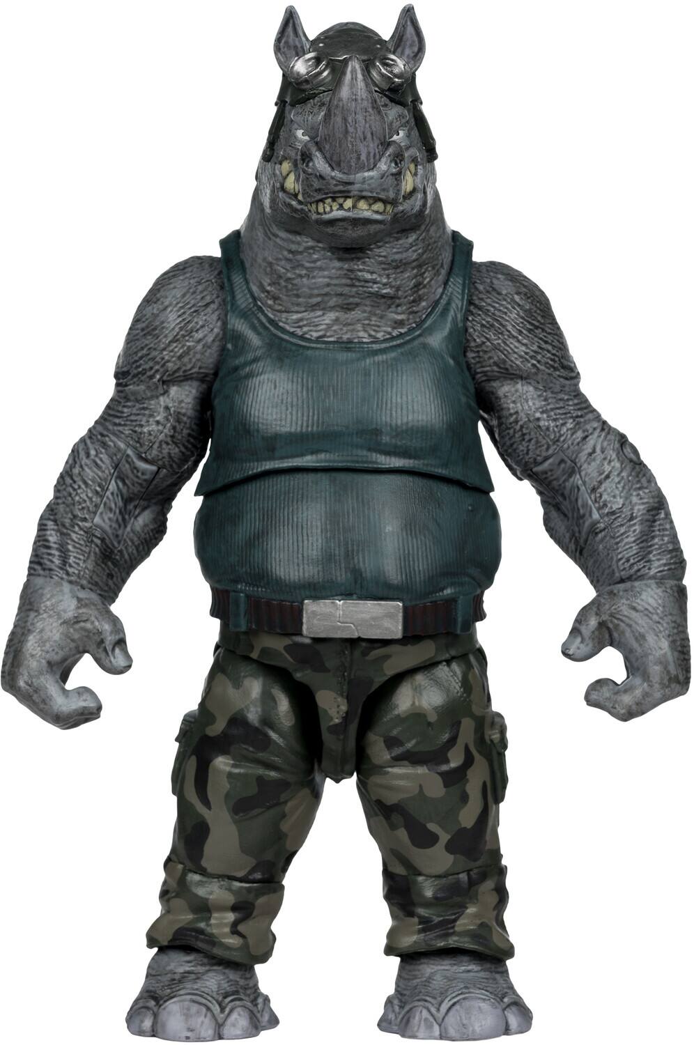 Alt View 4. McFarlane Toys - McFarlane Toys - Teenage Mutant Ninja Turtles - Page Punchers - Rocksteady 5" Action Figure with - COLLECTIBLES - Multicolor.