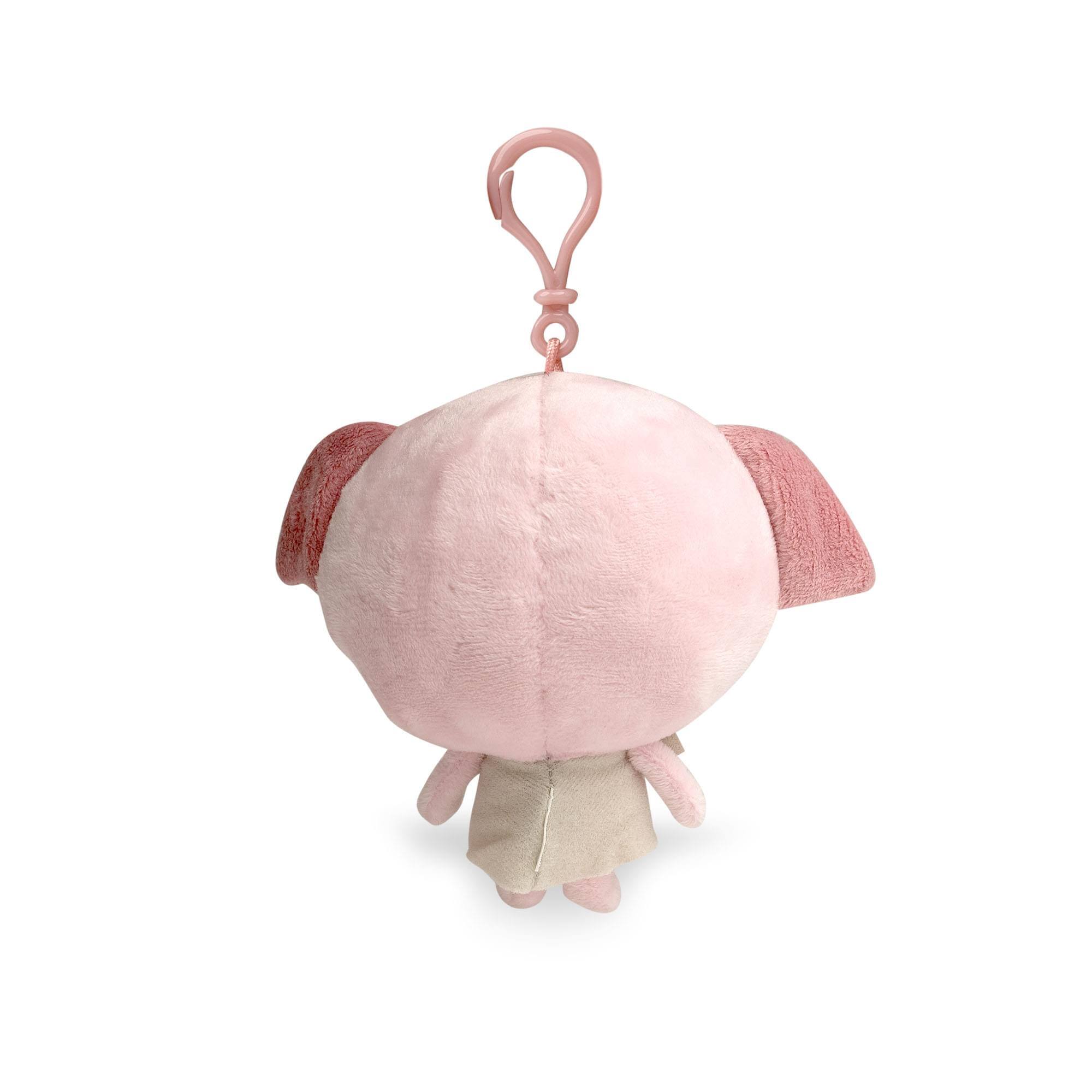 Alt View 2. Harry Potter - Harry Potter 4 Inch Plush Chibi Keychain | Dobby - Pink.