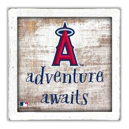 Fan Creations - Los Angeles Angels 14'' x 13'' Adventure Awaits Money Box - Multicolor