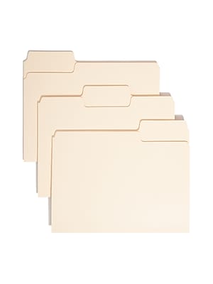 Smead - SuperTab Heavy Duty File Folder, 1/3-Cut Tab, Letter Size, 50/Box (10401) - Manila price history on PriceWatchPro
