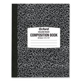 Tops Business Forms - Composition Book Medium/College Rule Black Marble Cover 10 x 7.87 Sheets