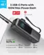 ANKER The World's NO.1 3 USB-C Ports with Mobile Charging Brand 100W Max Power Each DESIGN ili AWARD 2025 reddot winner 2025 InstaCord +1Q 100 ANKER Charge to 50% 16" MacBook Pro (M3) 33 Min iPhone 16 25 Min MacBook Air (M3) 33 Min Samsung S24 28 Min Note: Data based on internal lab testing, actual performance may vary. *Anker is the world's No. 1 mobile charging brand based on retail sales value for four consecutive years: 2020, 2021, 2022, and 2023.