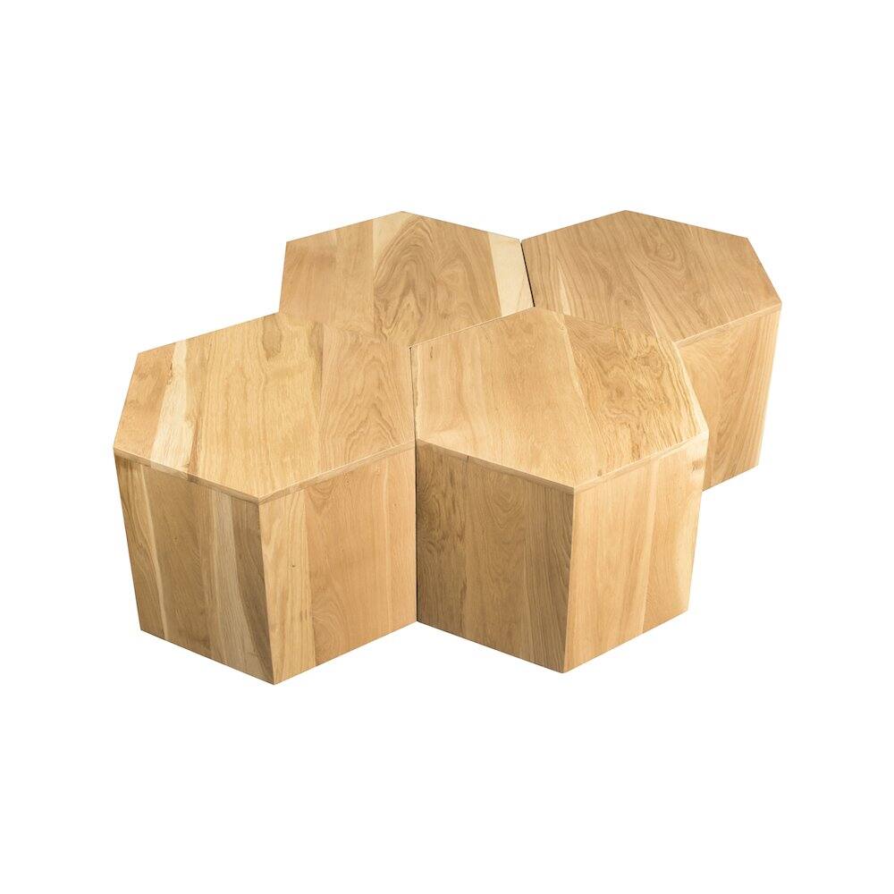 Alt View 2. Meridian Furniture - Eternal Natural Coffee Table - Brown.