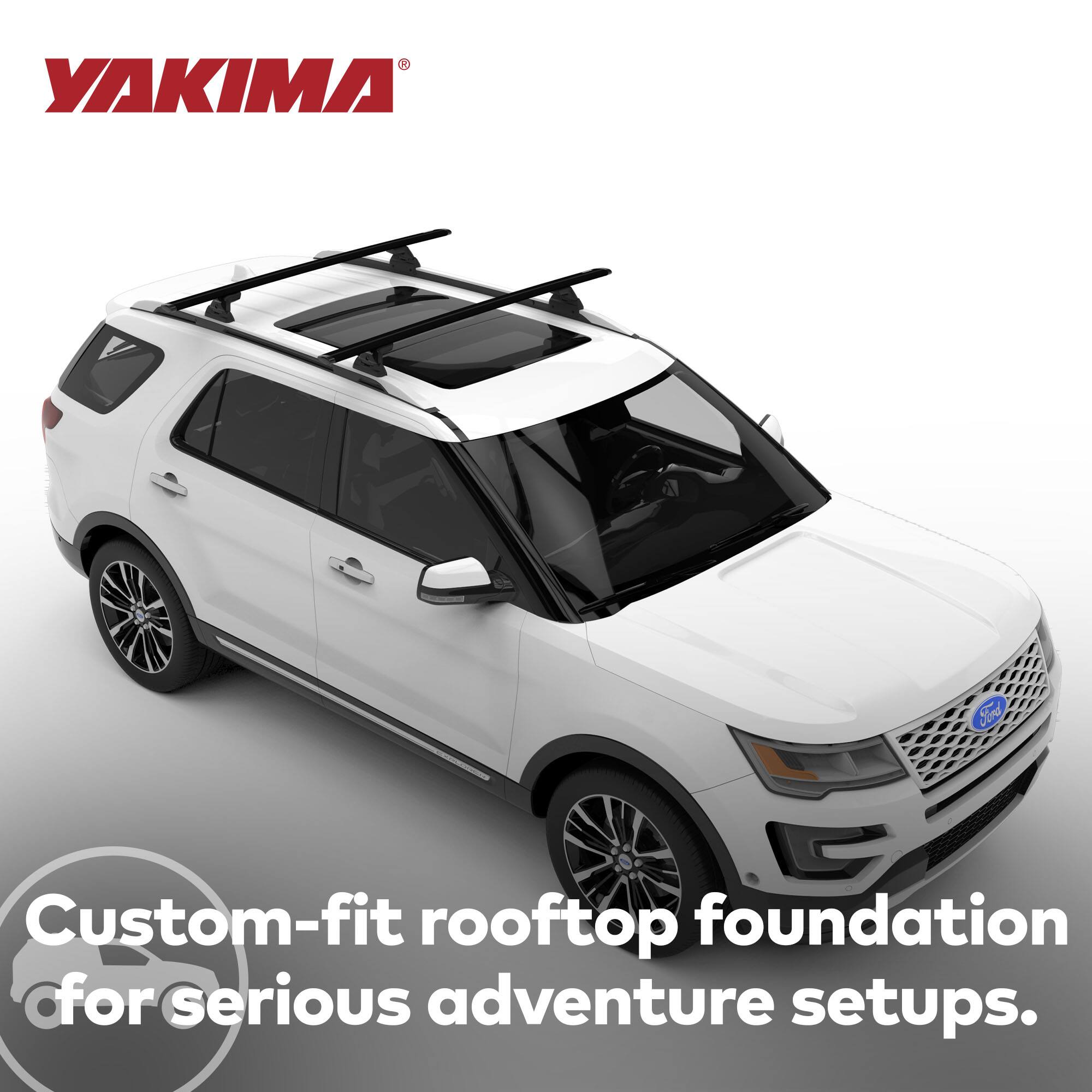 YAKIMA®

Custom-fit rooftop foundation for serious adventure setups.