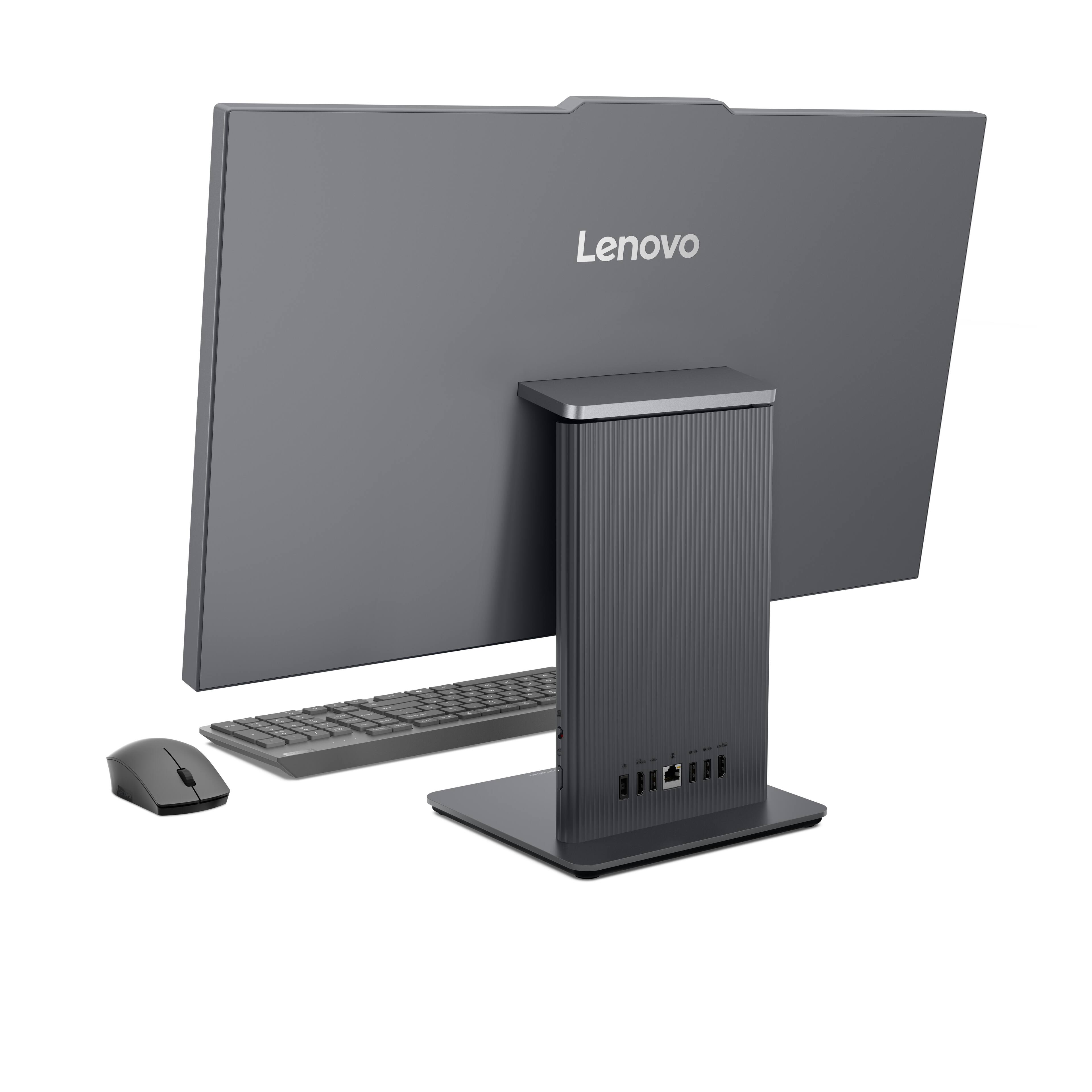 Alt View 12. Lenovo - IdeaCentre AIO 27" 2K IPS LCD Touch-Screen All-In-One - Core Ultra 7 Processor 355 2026 - 16GB Memory - 1TB Storage - Luna Grey.