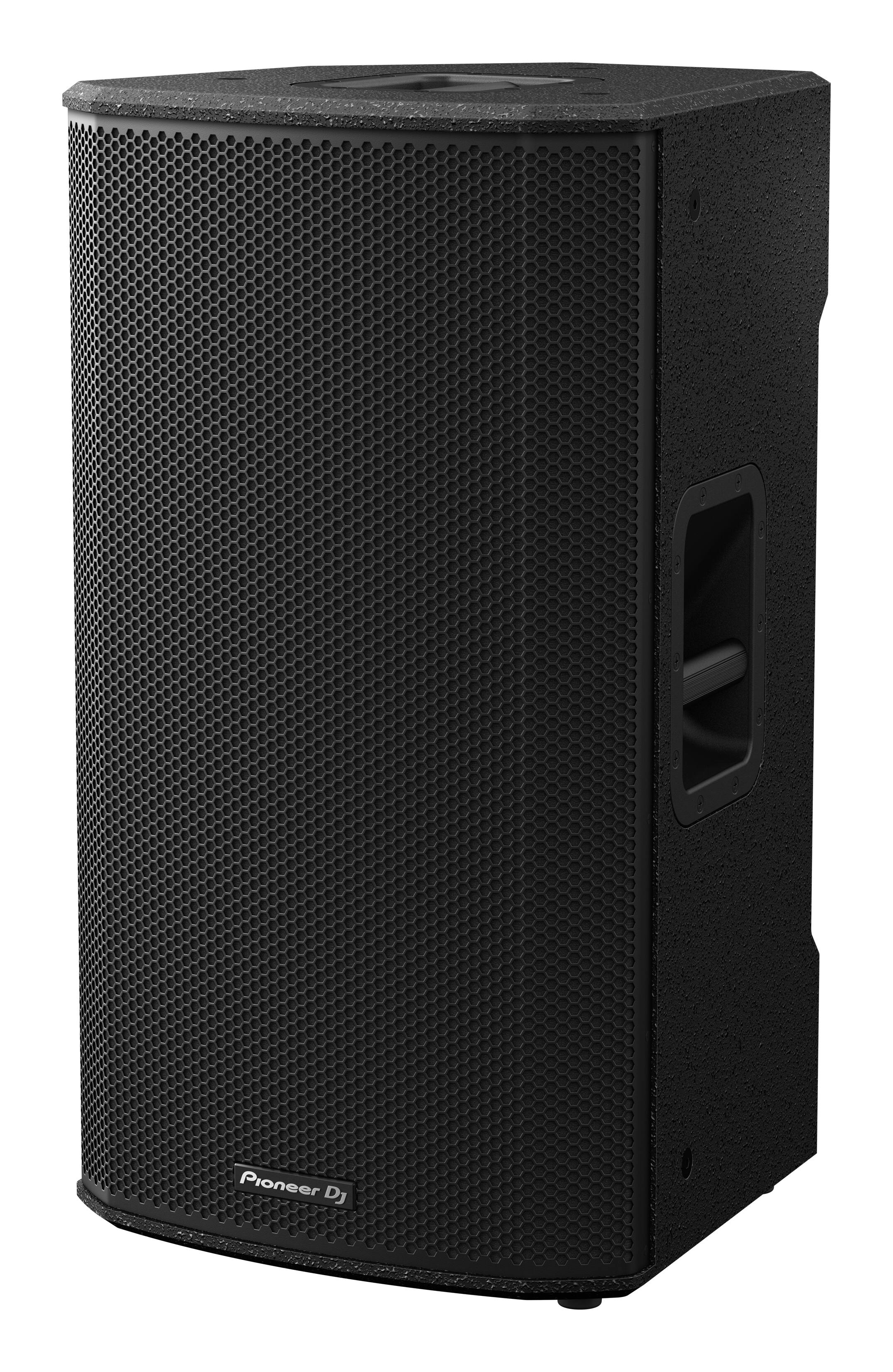 Angle. Pioneer DJ - 2-Way Active Loudspeaker with 4 DSP Modes, 12" - Black.