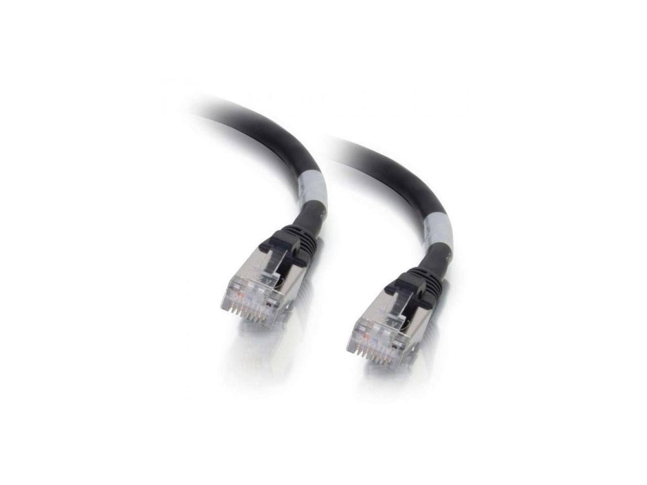 Alt View 7. Cables to Go - C2G 00710 Cat6a Cable - Snagless Shielded Ethernet Network Patch Cable, Black (5 Feet, 1.52 Meters).