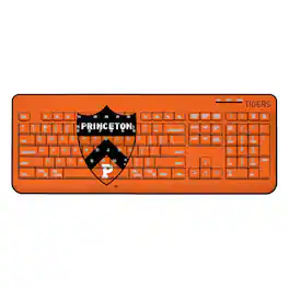 Keyscaper - Princeton Tigers Wireless Keyboard - Multicolor
