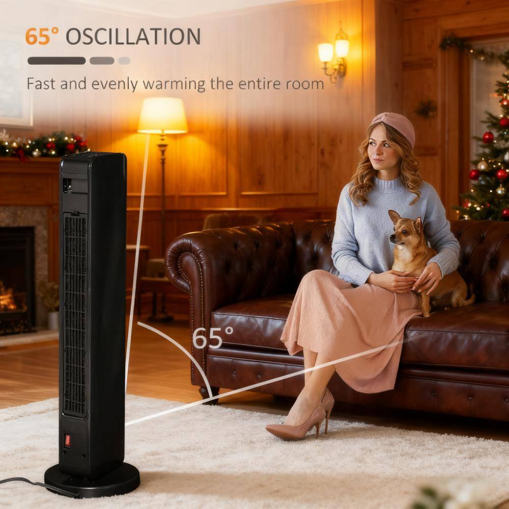 65° OSCILLATION  
Fast and evenly warming the entire room