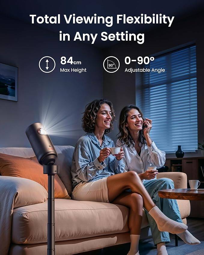 Total Viewing Flexibility in Any Setting  
84cm Max Height  
0-90° Adjustable Angle