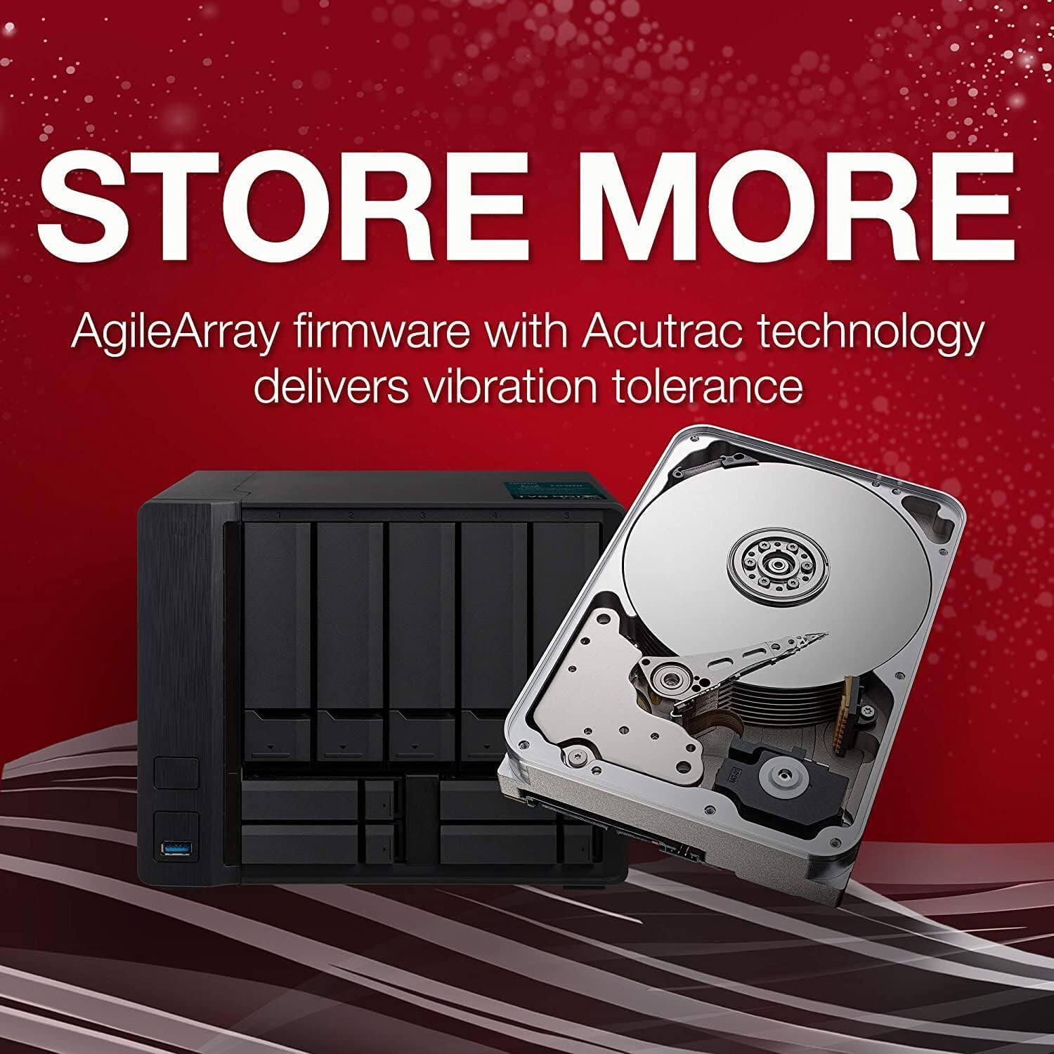STORE MORE

AgileArray firmware with Acutrac technology delivers vibration tolerance