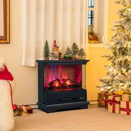 Boyel Living - 27 Inch Freestanding Fireplace with Remote Control