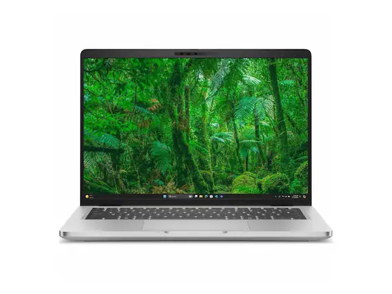 Front. Dell - Dell Pro 13 Plus PB13250 - Intel Core Ultra 7 - 16 GB - 512 GB SSD - Windows 11 Pro - 18.50 Hours Battery - 293G4 - Silver.