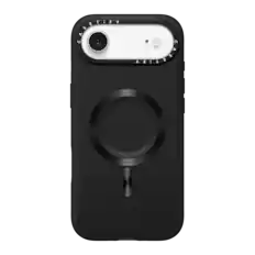 Front. CASETiFY - Apple iPhone Air Force Case - Black.