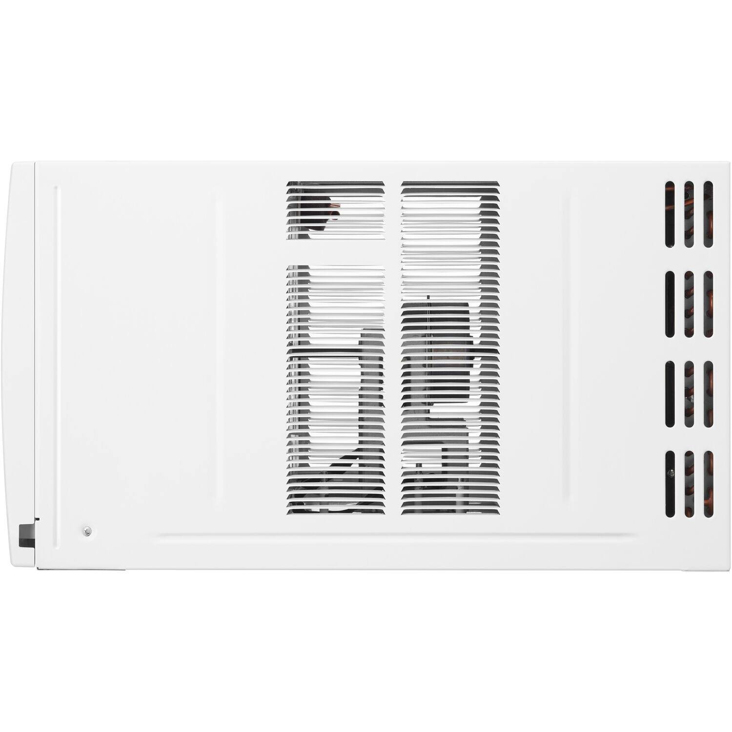 Alt View 9. LG - 18,000 BTU 230V Window-Mounted Air Conditioner with 12,000 BTU Supplemental Heat Function - White.