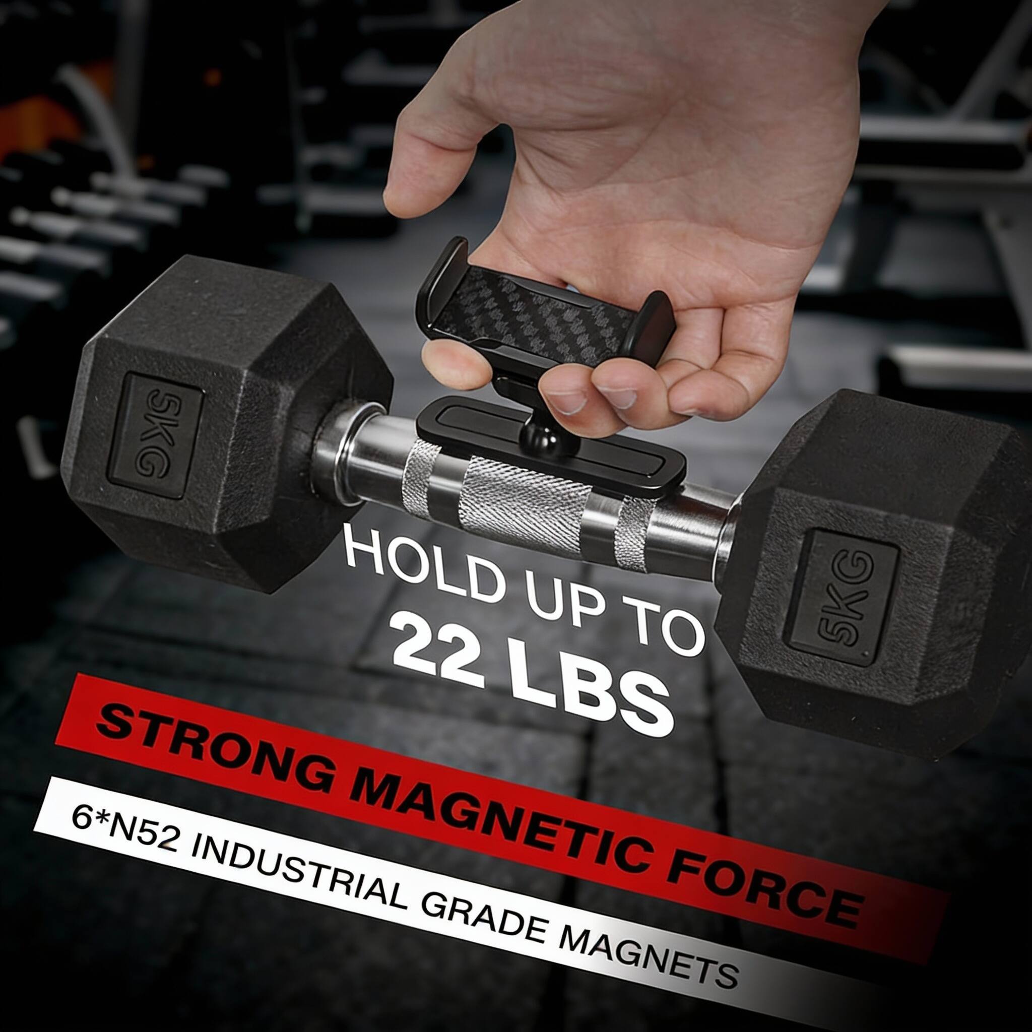 SKG HOLD UP 5KG 22 TO LBS STRONG 6*N52 INDUSTRIAL GRADE MAGNETIC FORCE MAGNETS