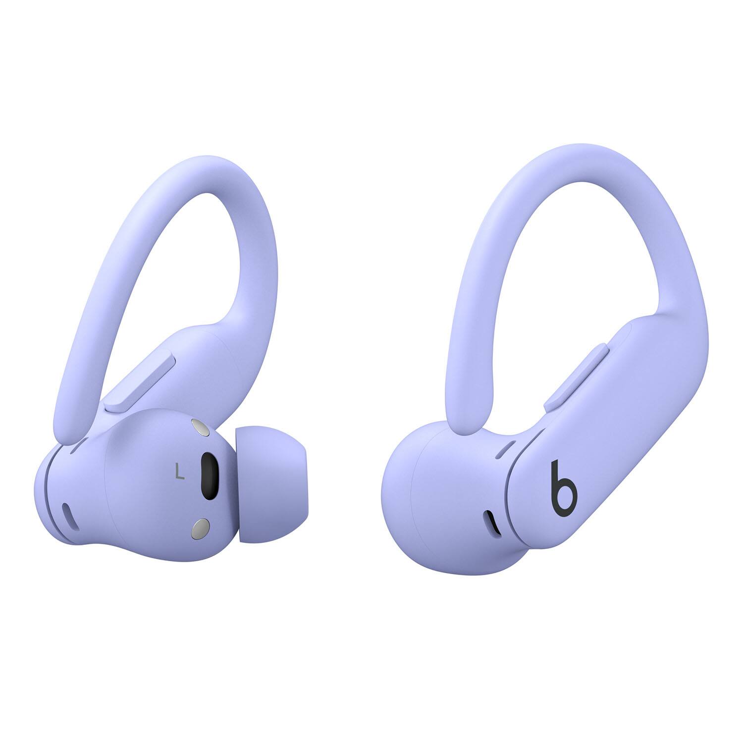Angle. Beats - Beats - Powerbeats Pro 2 True Wireless Active Noise Canceling Earbuds + Power Adapter - Purple.