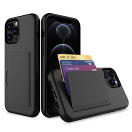 RomeTech - Rome Tech Wallet Case for iPhone 13 Pro - Black