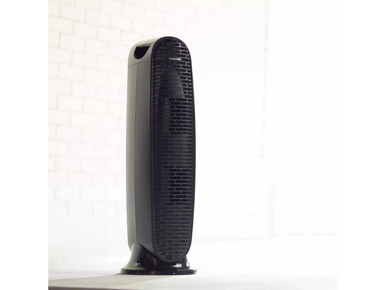 Alt View 4. Honeywell - Oscillating Tower Air Purifier w/Permanent IFD Filter,170 sq ft Room Capacity HWLHFD230B.