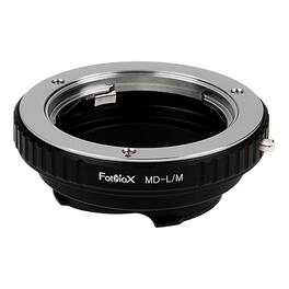 Fotodiox - Lens Adapter - Compatible with Minolta SR (MD/MC) Mount Lenses to fit Leica M Mount Cameras w/ 6-Bit M-Coding