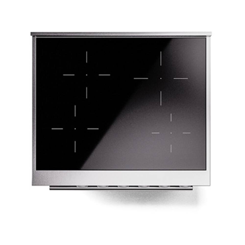 Alt View 2. ILVE - ILVE Professional Plus II Series 30 in. Induction Range with 4 Induction Elements (Satin Trim) - Stainless Steel.