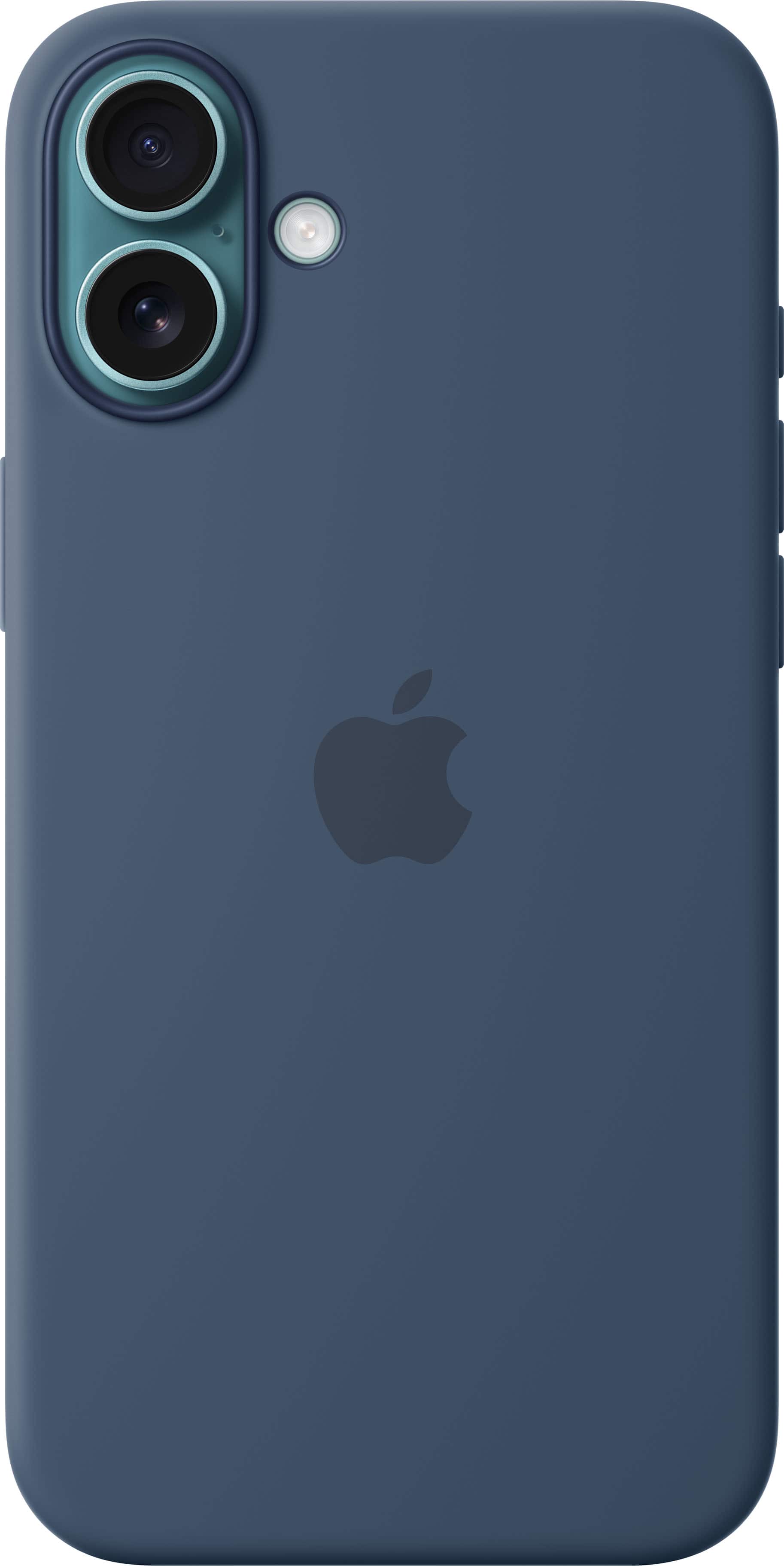 Alt View 11. Apple - iPhone 16 Plus Silicone Case with MagSafe - Denim.
