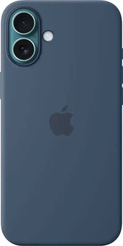 新品未開封 iPhone 16 Plus Silicone Case (デニム) Apple iPhone 16 Plus Silicone Case with MagSafe Denim