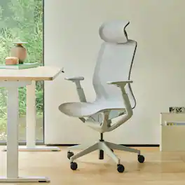 Branch Furniture - Aire Chair – Sleek, Lightweight Ergonomic Design with Full Adjustability & Breathable Comfort - Vapor