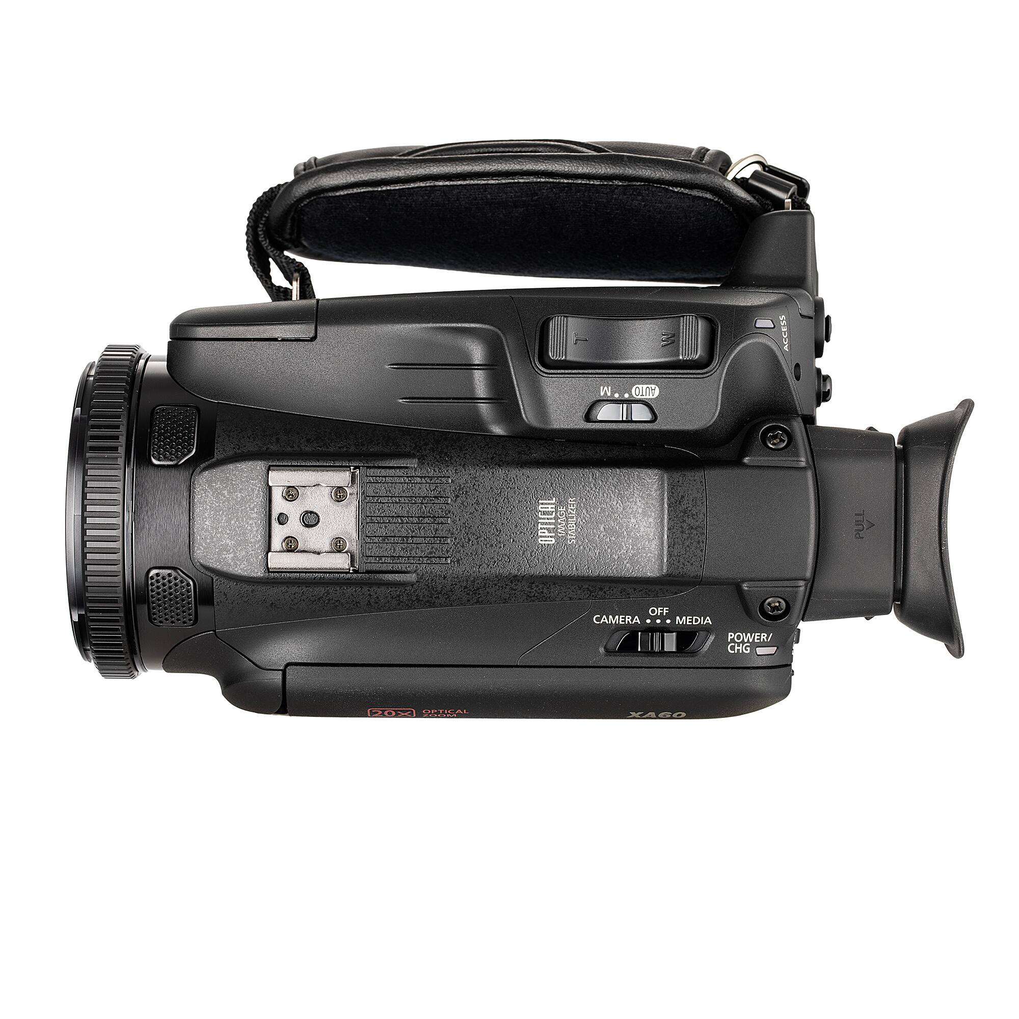 Canon XA60 PAL Professional UHD 4K Camcorder + 128GB SD Card + LED