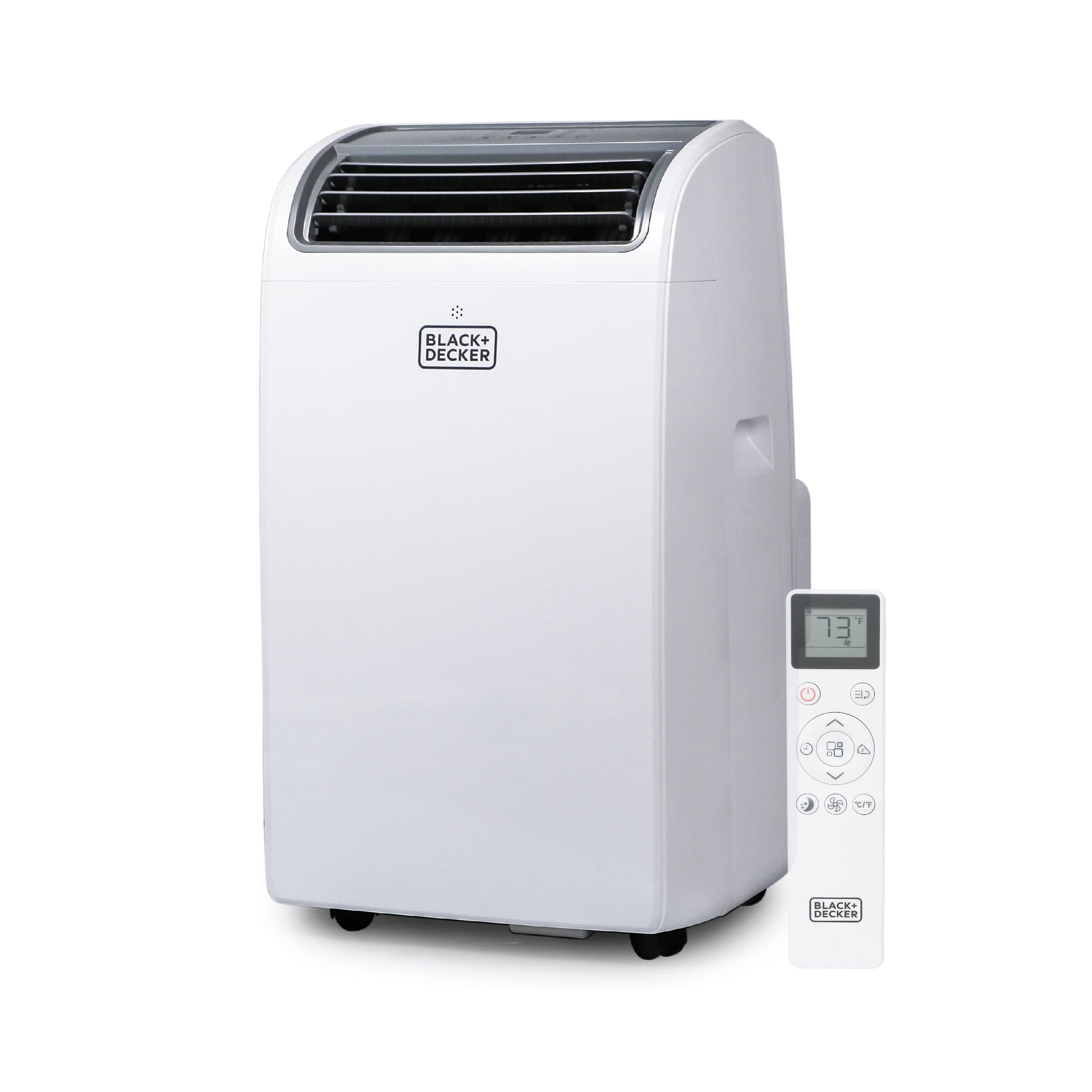 Black+Decker - Portable Air Conditioner, 14,000 BTU for Rooms up to 700 Sq. Ft - White