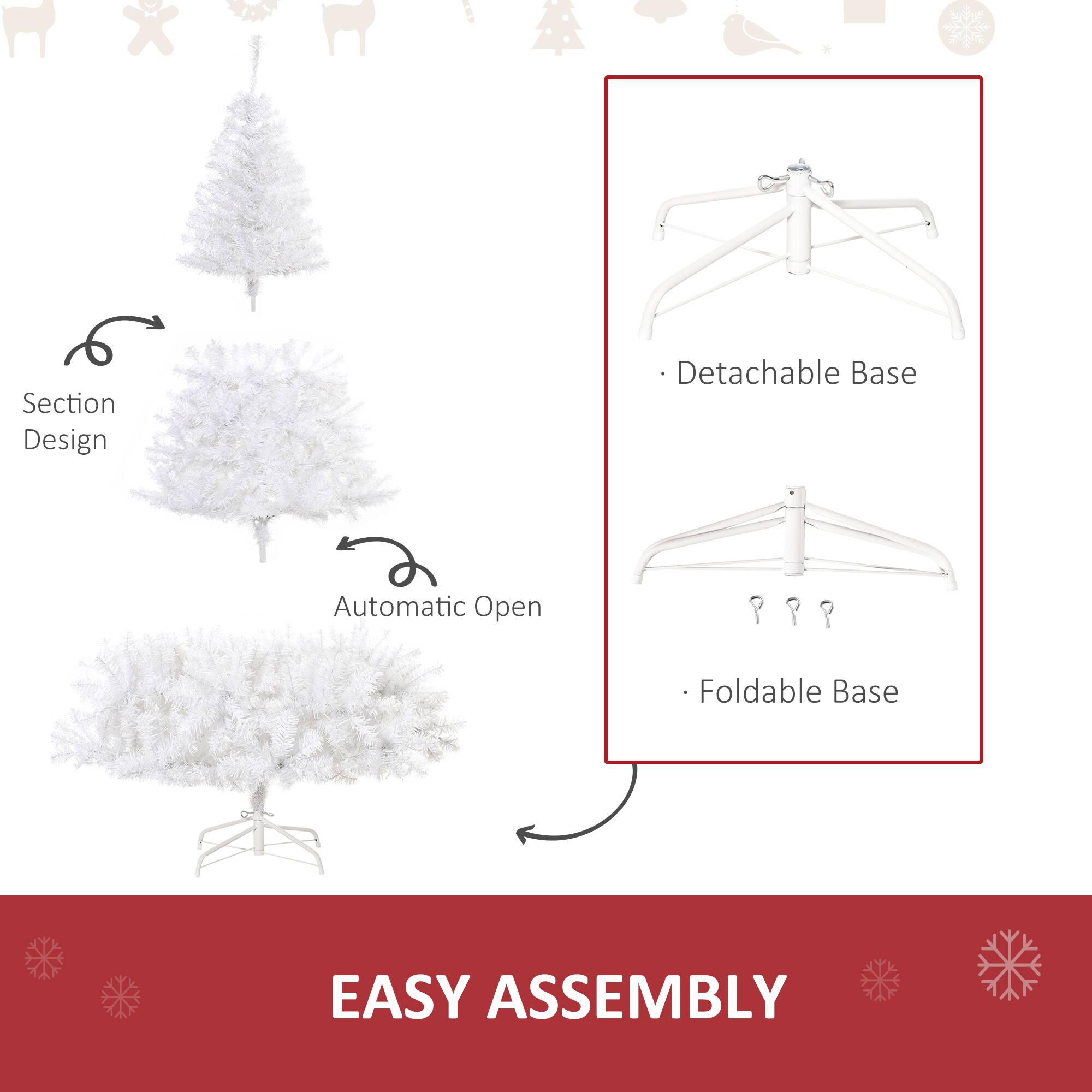 Section Design  
Automatic Open  
Detachable Base  
Foldable Base  
EASY ASSEMBLY