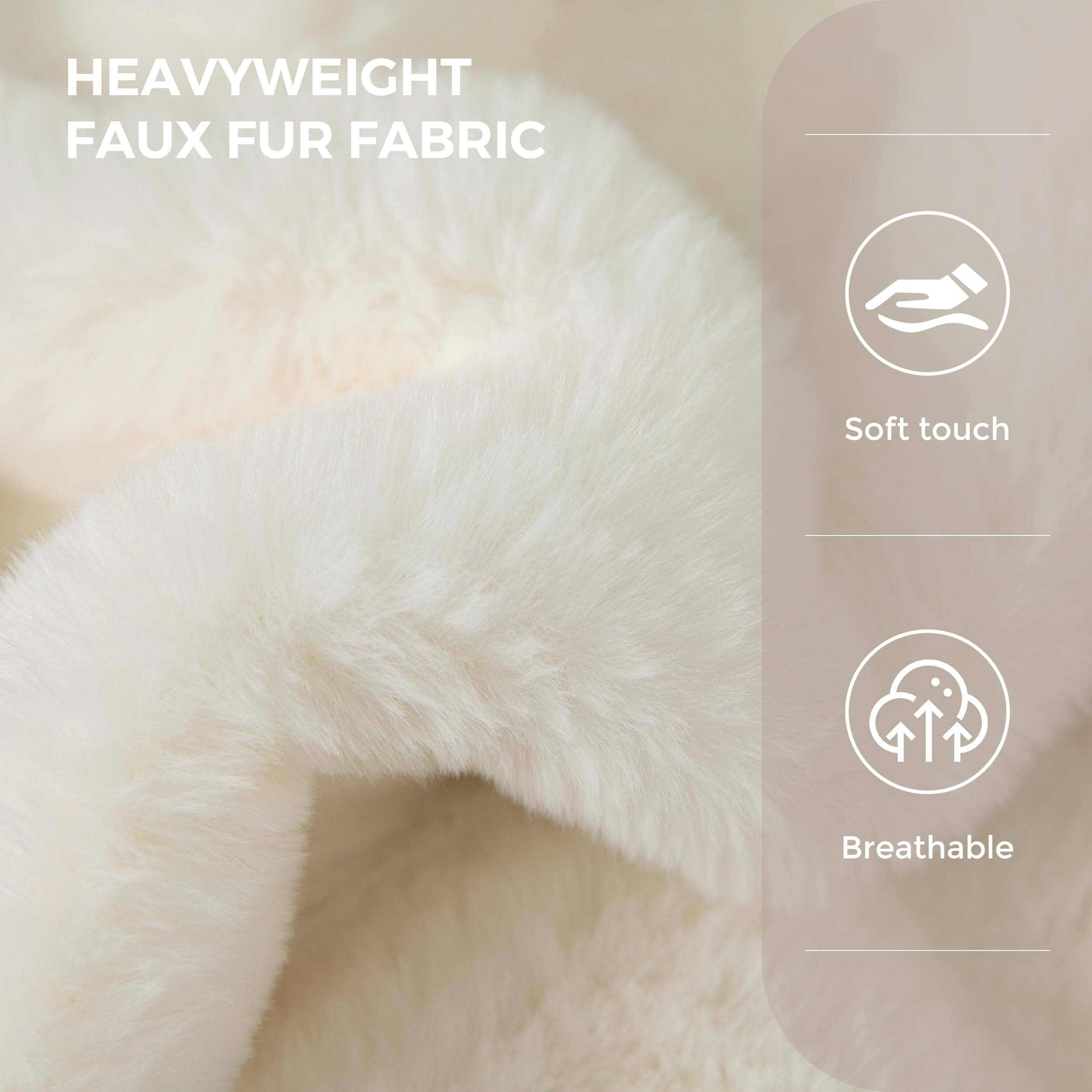 HEAVYWEIGHT FAUX FUR FABRIC

- Soft touch
- Breathable