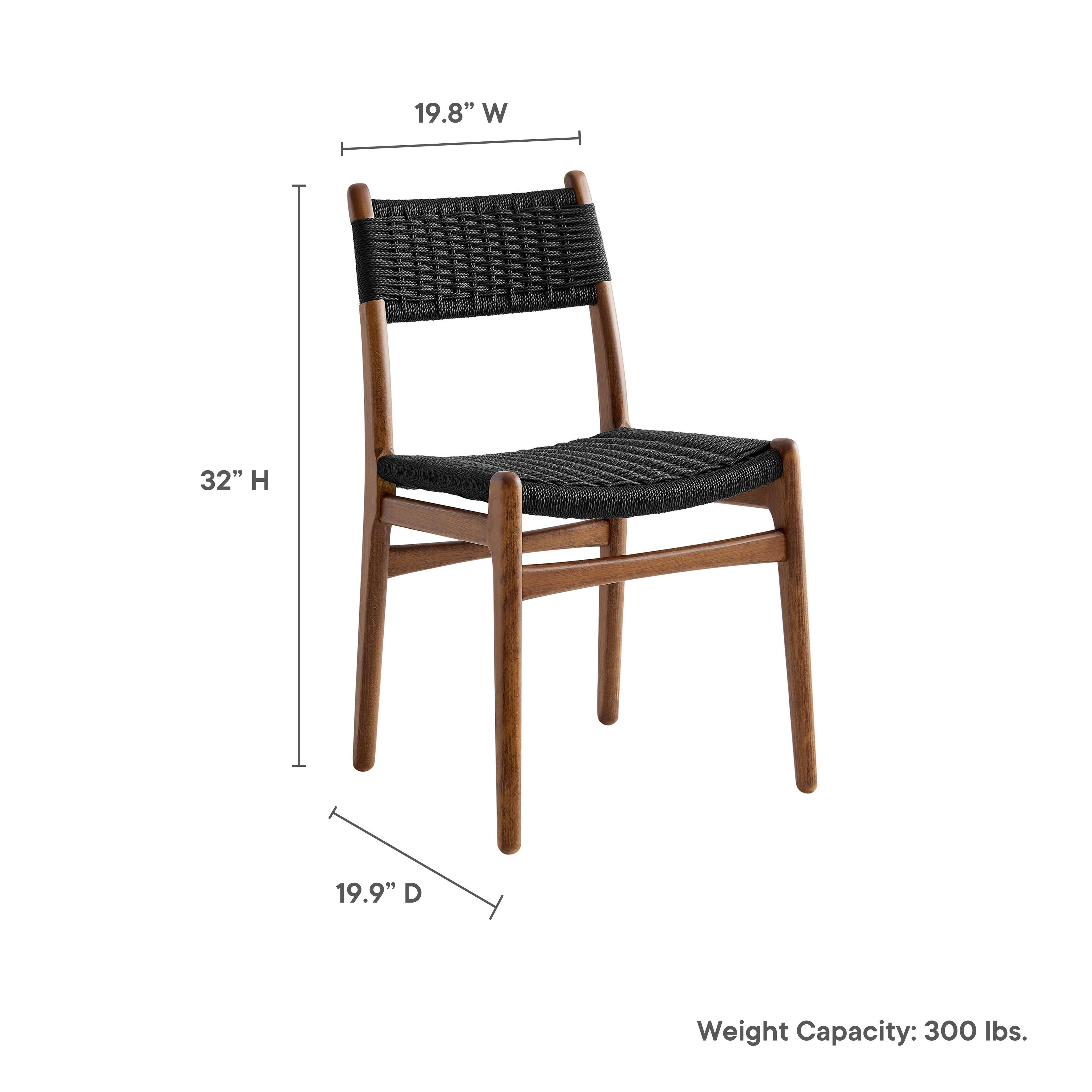 19.8" W  
32" H  
19.9" D  
Weight Capacity: 300 lbs.