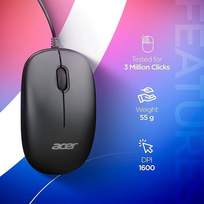 - Tested for 3 Million Clicks
- Weight 55 g
- DPI 1600