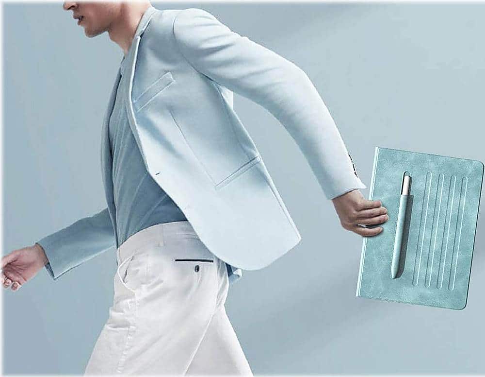 Alt View Zoom 12. SaharaCase - Multi-Angle Case for Apple® iPad® Air 10.9" (4th Generation 2020 and 5th Generation 2022) - Aqua.