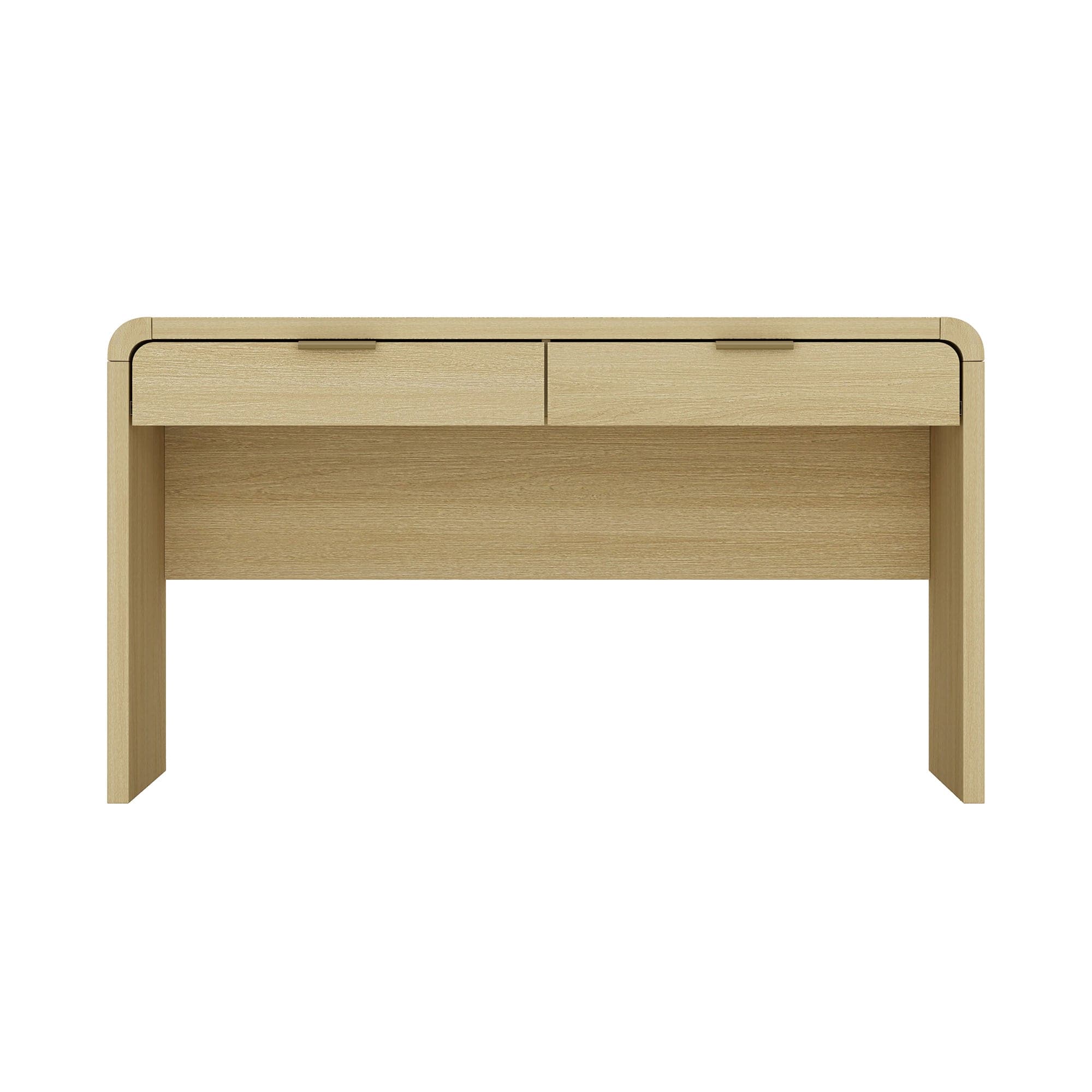Manhattan Comfort - Grace Modern 54" Office Desk - Natural Oak