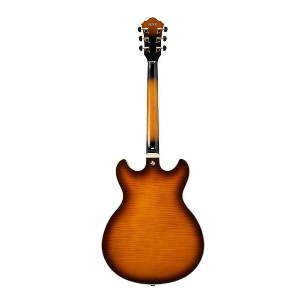 Left. Ibanez - Ibanez AS Artcore Expressionist 6 String Electric Guitar (Violin Sunburst).
