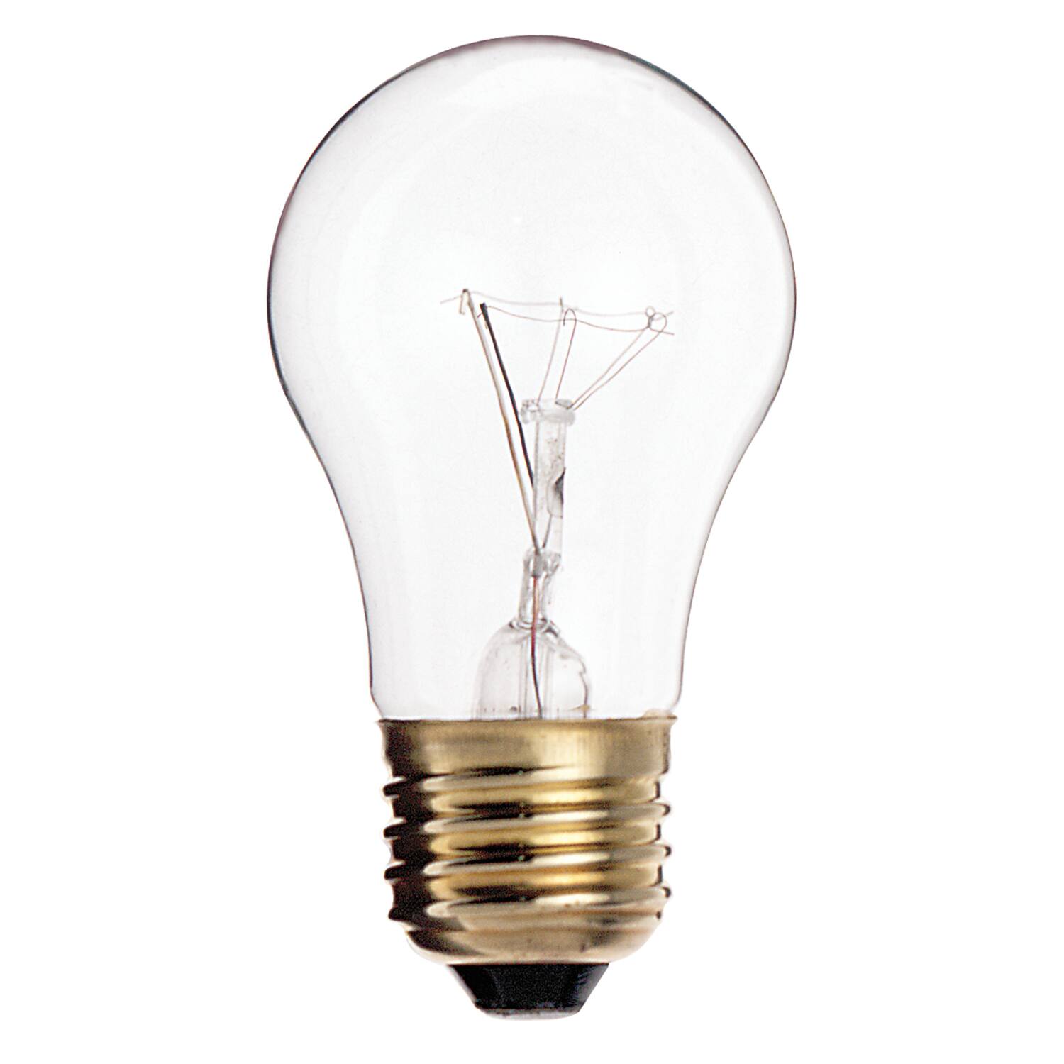 Front. SATCO - Satco 40 W A15 A-Line Incandescent Bulb E26 (Medium) Soft White 1 pk.