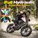Full Hydraulic Suspension System
Rear Suspension
Front Suspension
See bike