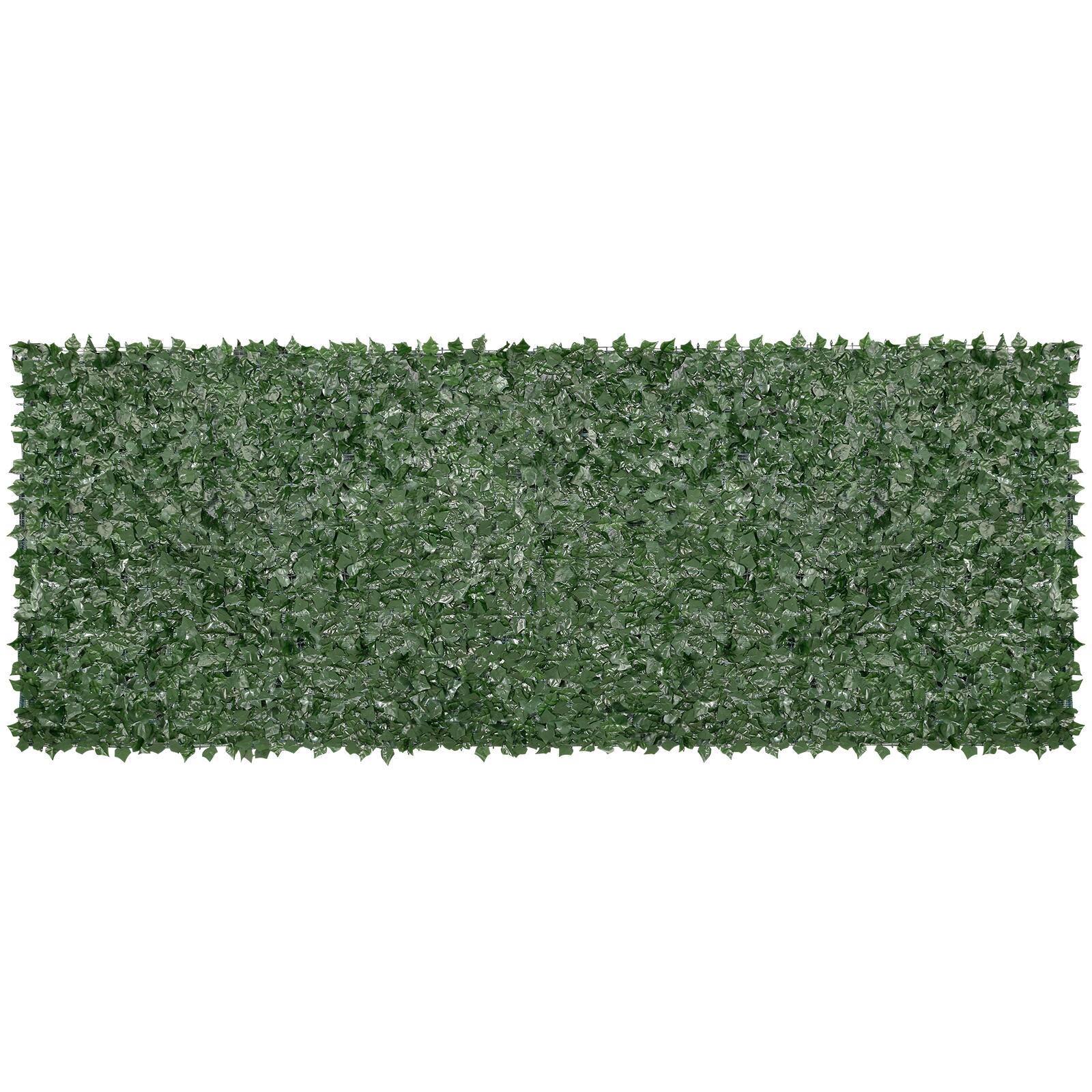 Alt View 5. VEVOR - Ivy Privacy Fence, 59 x 158in Artificial Green Wall Screen, Greenery Ivy Fence w/ Mesh Cloth Backing - Green.