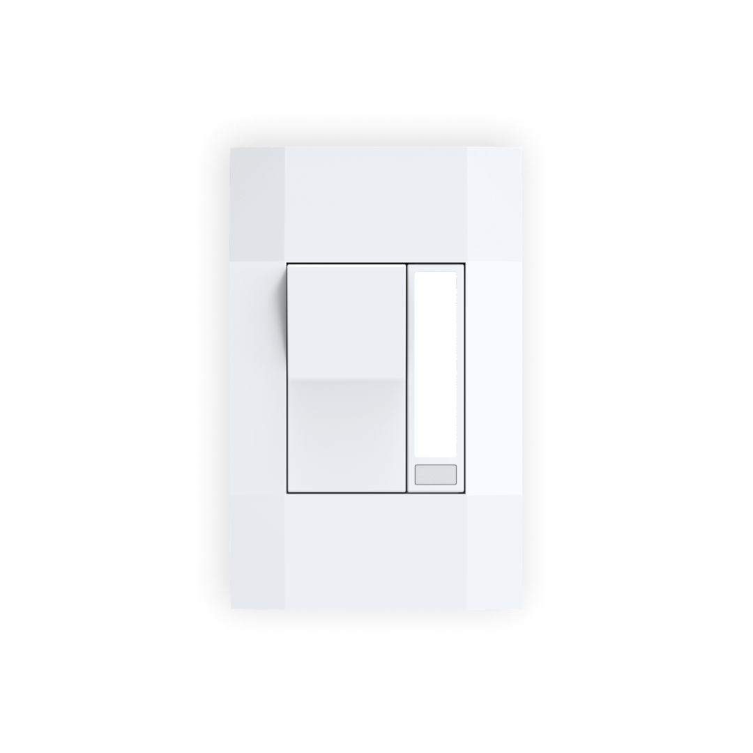 Front. Deako - Simple Nightlight Switch - White.