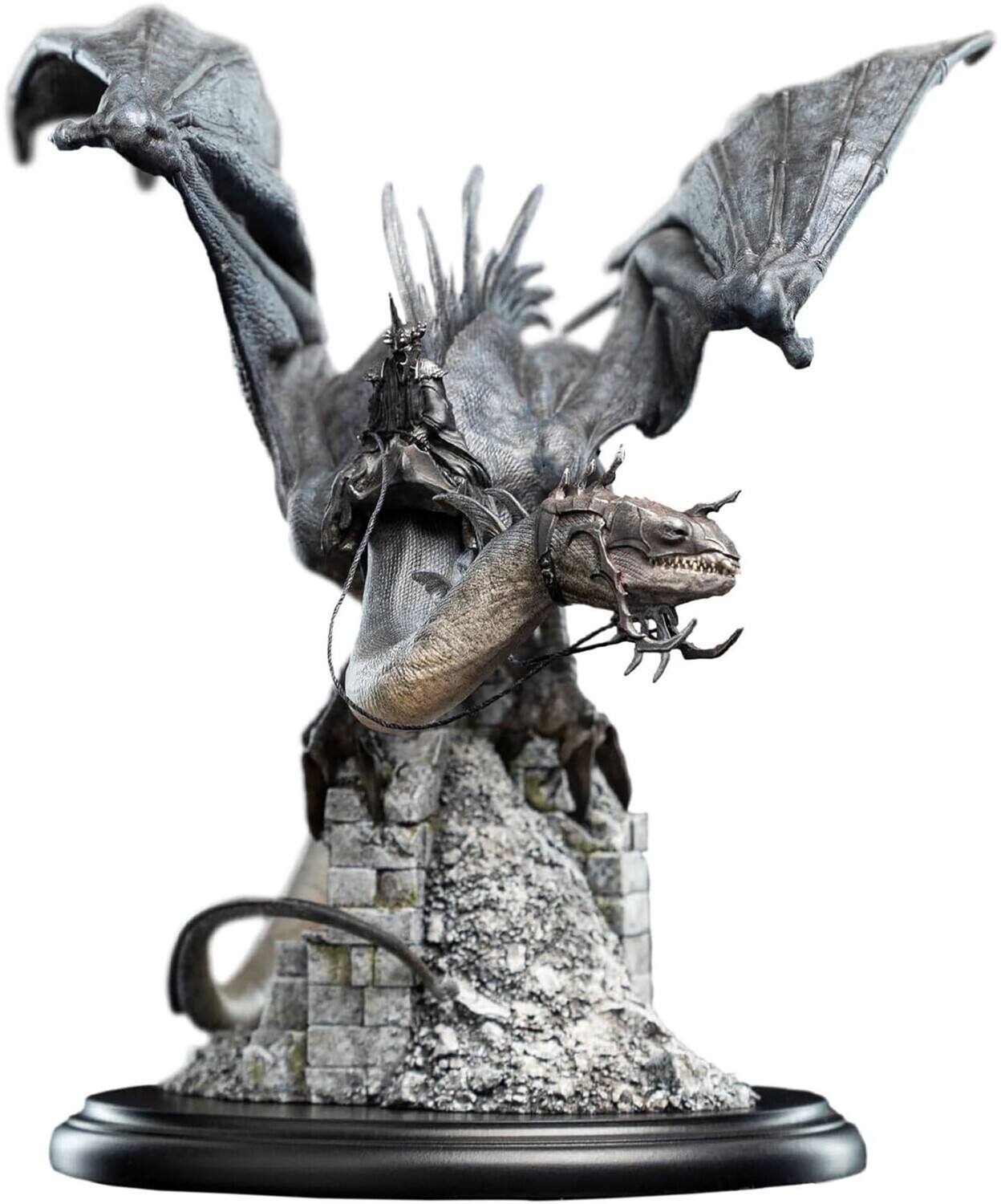 Alt View 4. Weta Workshop - WETA Workshop Polystone - The Lord of the Rings Trilogy - Fell Beast Miniature Statue   - COLLECTIBLES - Multicolor.