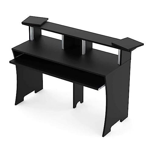 Alt View 6. Glorious - Glorious Workbench Studio Desk, Black - "NA".