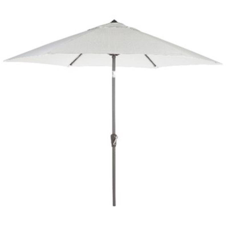 Angle. Living Accents - Living Accents Milton 9 ft. Tiltable Canvas Patio Umbrella.