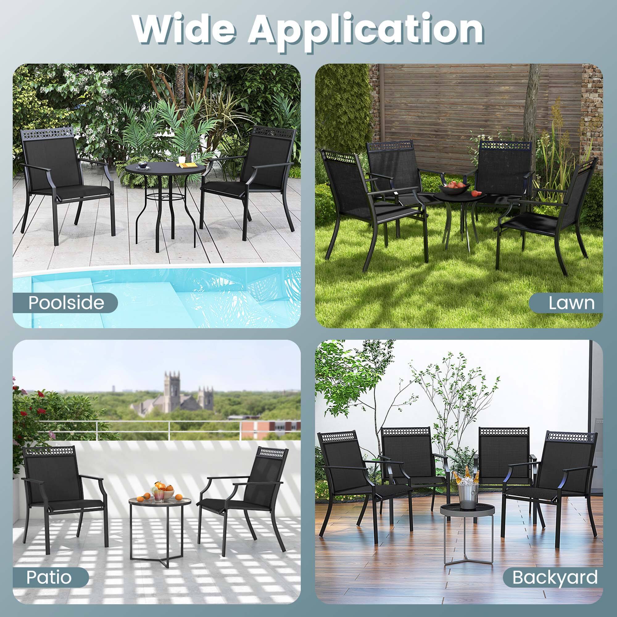 Wide Application

Poolsid  
Lawn  
Patio  
Backyard