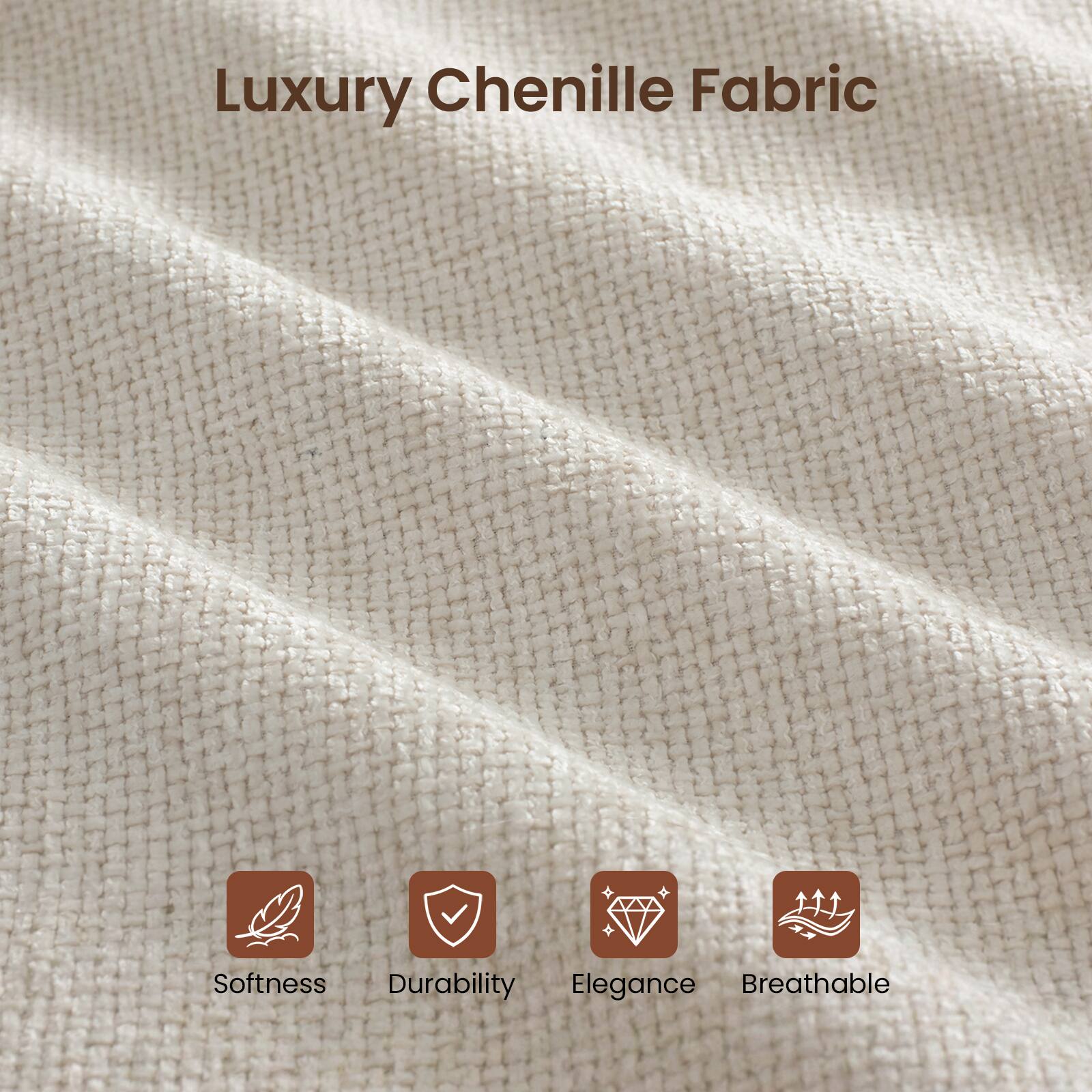 Luxury Chenille Fabric

- Softness
- Durability
- Elegance
- Breathable