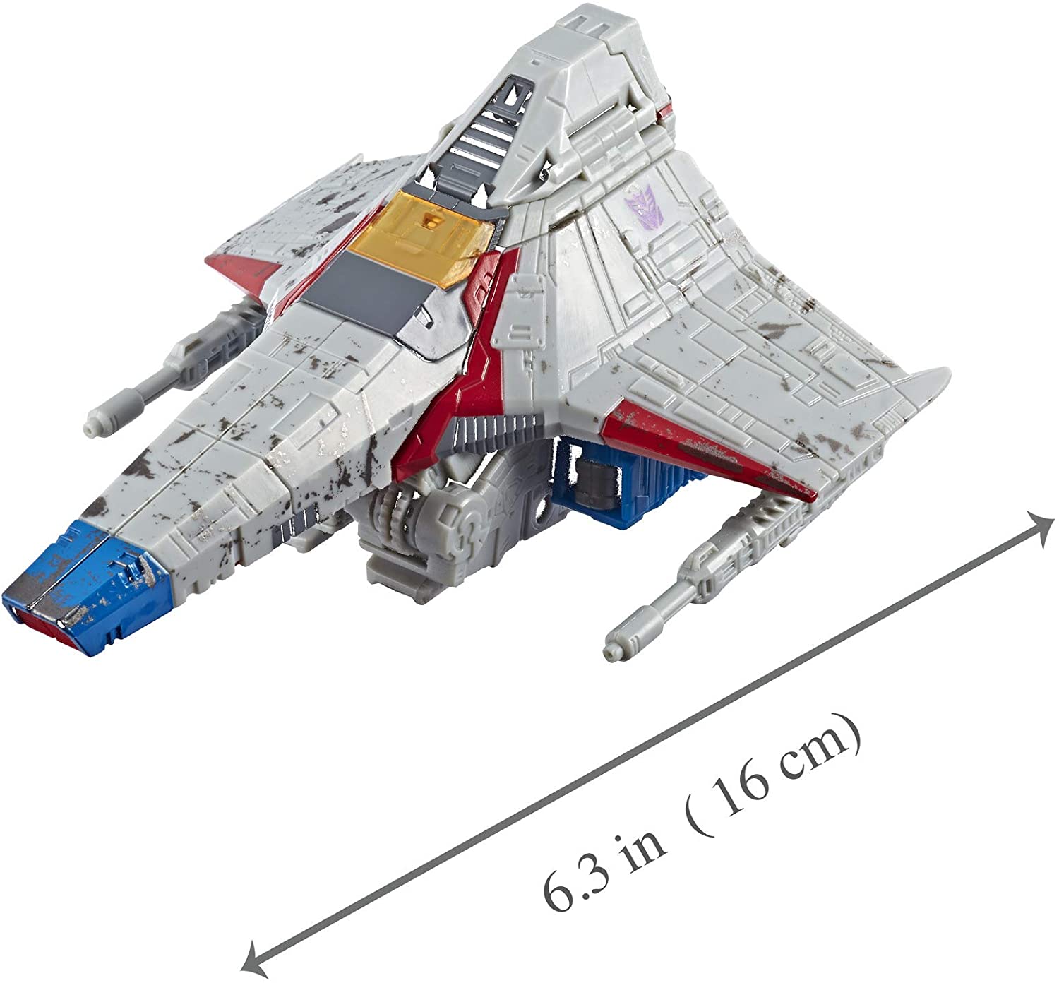 6.3 in (16 cm)