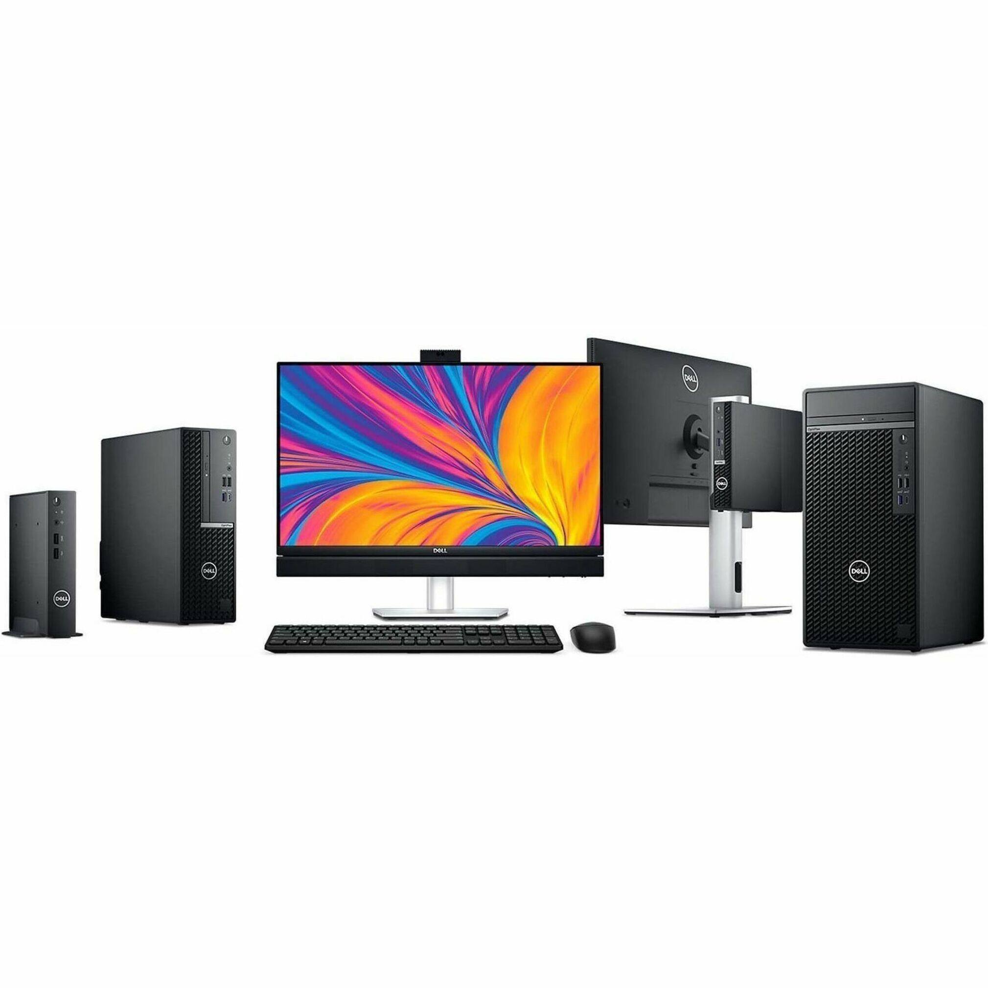 Alt View 24. Dell - OptiPlex 7000 23.8" Touch-Screen All-In-One - Intel Core i5 - 16 GB Memory - 512GB SSD - Silver.