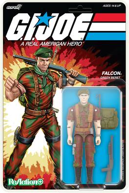 Super7 - G.I. Joe - ReAction+ Wv4 (Movie Collection) - Lt. Falcon - Collectibles - Multicolor